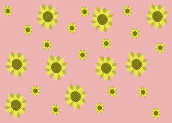 Seamless Pattern Floral Illustration