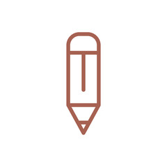 Pencil icon vector