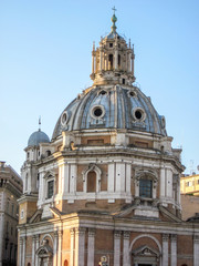 Fototapeta na wymiar A shot of The Church of San Bonaventura al Palatino