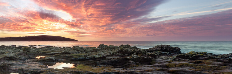 Sunrise over the Sea