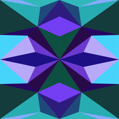 Obraz premium Abstract seamless colourful pattern geometric backgrounds vector design