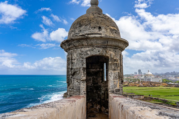 Fototapeta na wymiar San Juan Fort Puerto Rico