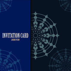 invitation card background vector image