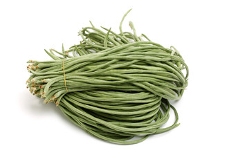 Cowpea on white background