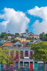 Popular bohemian area of ​​Santa Teresa in Rio de Janeiro.