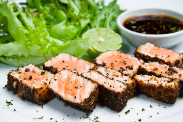 
Meat with Jaew Dipping Sauce
