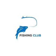 fishing vector sport illustration fish logo design