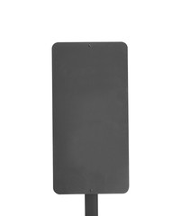 Billboard sign isolated on white background. This has clipping path.