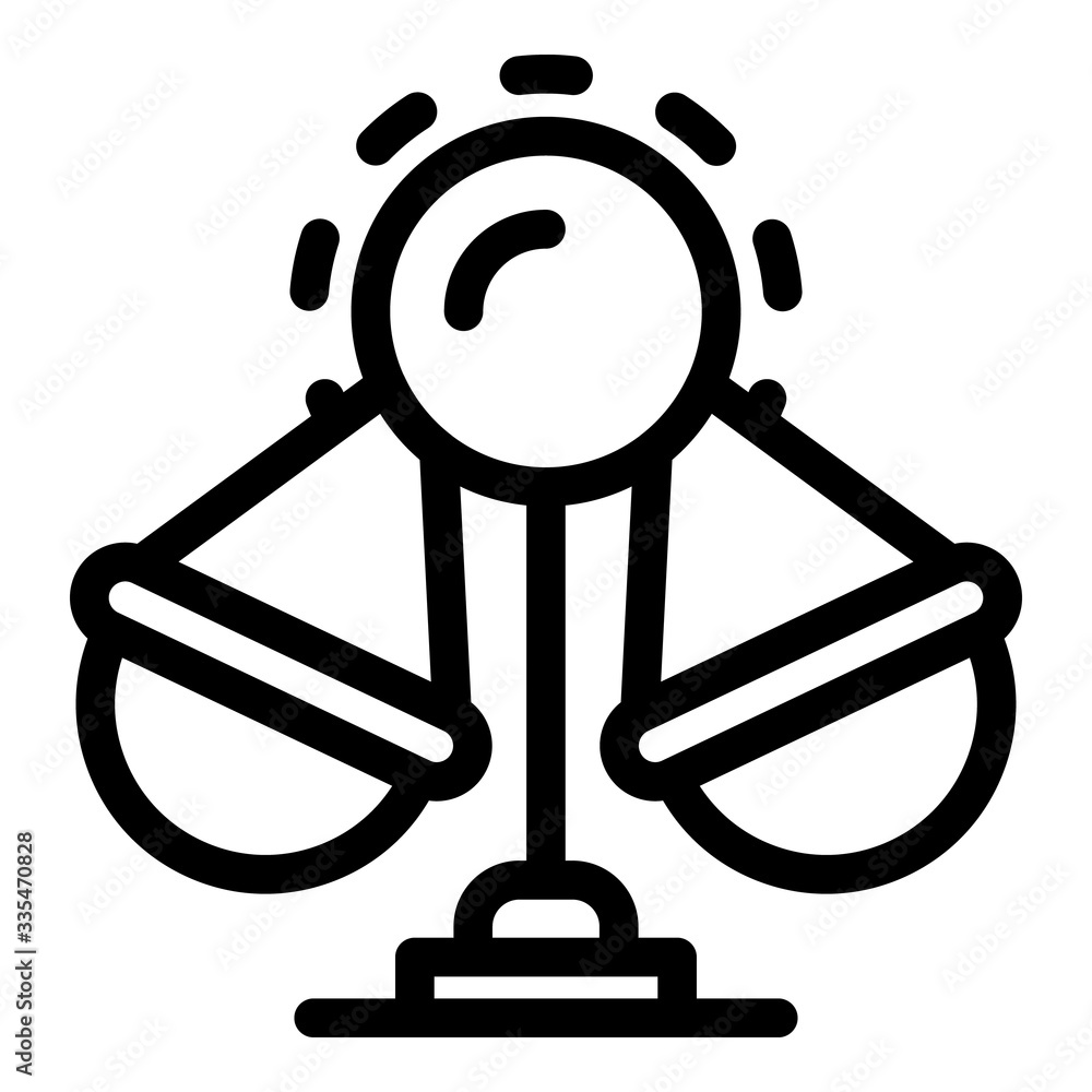 Poster amusement attraction icon. outline amusement attraction vector icon for web design isolated on white