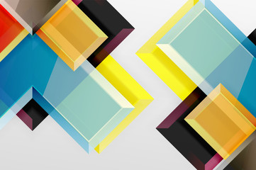 Metal arrow shape background. Abstract geometric background with 3d effect composition For Wallpaper, Banner, Background, Card, Book Illustration, landing page