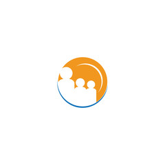 Social distancing icon vector illustration