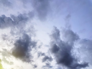 Fototapeta na wymiar Full Frame Background of Dark Cloudy Sky