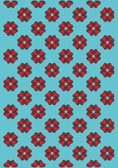 Wzory graficzne, kolorowe, wektorowe