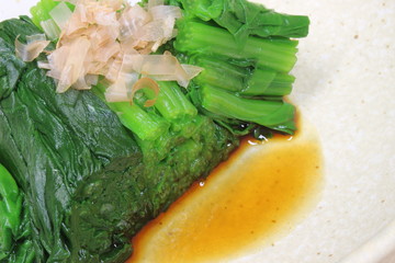 ホウレンソウのお浸し
