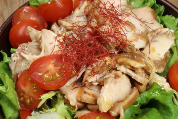 チキンチャーシューサラダ