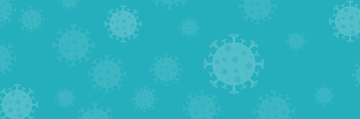 Corona virus background, pandemic medical concept, vector illustration.