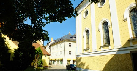 Jesenik, czechy, miasto, architektura, zabytki,kościół