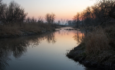 Rzeka Bzura, centralna Polska