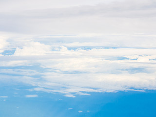 Fototapeta na wymiar Blue sky with cloud background