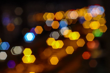abstract background of colorful lights