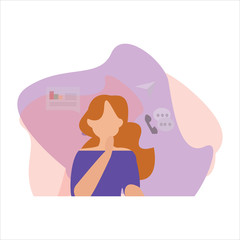 Flat Vector Illustration Background Concept Style Isolated.