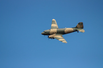 Old military plane