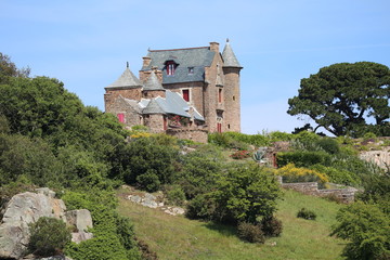 Fototapeta premium castle in the mountains