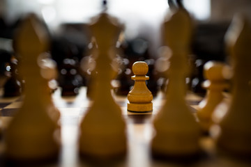 Chess is a logic Board game with special pieces on a 64-cell Board for two opponents, combining...