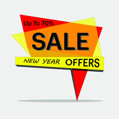 Offer tags for advertising business works, vectors, special offers, sale, mega discount