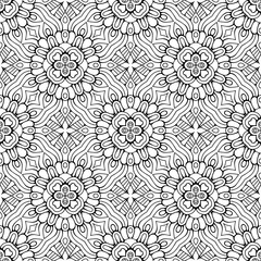 Seamless pattern. Vintage decorative elements
