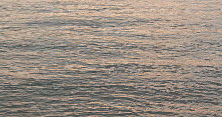 Sunset sea ocean in the evening
