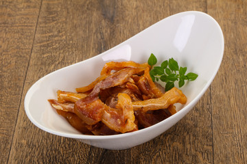 Pork ear snack