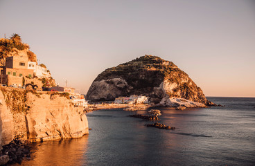 Sant'Angelo d'Ischia at sunset