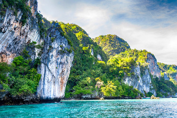 Amazing beach on an island in Thailand