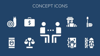 concept icon set