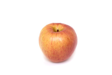 Fresh and organic Fuji Apple isolated on white background