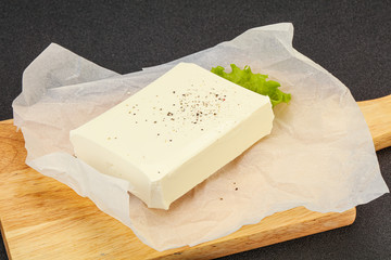 Greek cheese feta, still-life