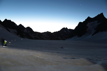 Flashlight in the night