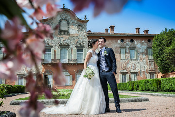 Sposi in villa