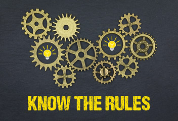 Know the Rules