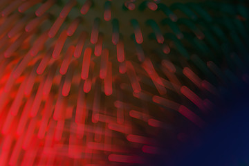 Abstract ball shape with rod shaped attachments