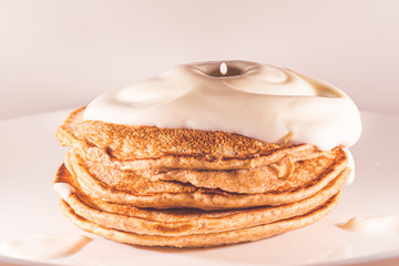 stack of pancakes