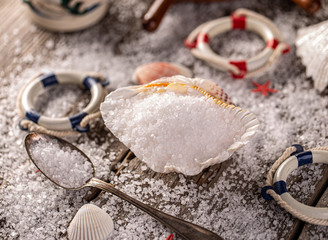 Sea salt concept