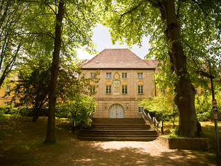 Obraz premium Kurhaus Alexanderbad im Fichtelgebirge
