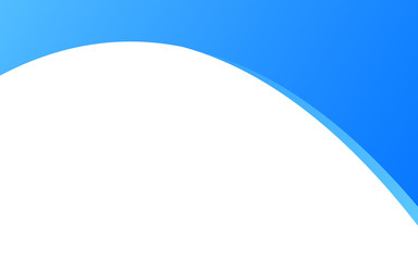 青い曲線　背景素材