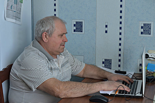 Remote work at home quarantined from the spreading coronavirus.