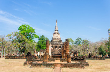 Wat Chang Lom, Sukhothai, Thailand