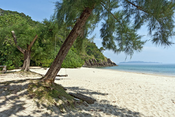 Beautiful Tropical Beach at Mu Ko Lanta National Park, Koh Lanta, Krabi, Thailand, Asia