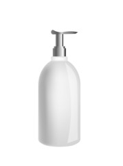 Hand soap bottle. vector illustration