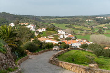 Obraz premium Aljezur in the Algarve in Portugal